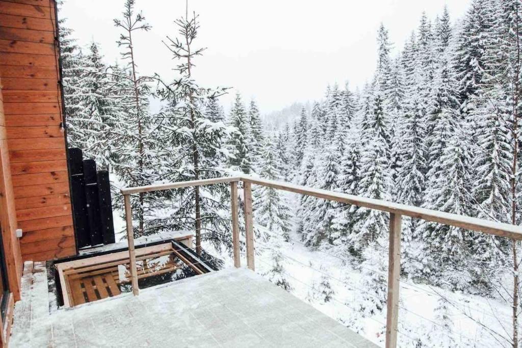 Шале Dereva Jablunytsja Exteriör bild